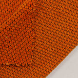 Orange Textured Chenille, Polyester