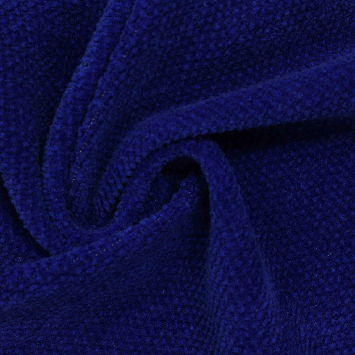 Blue Marl Chenille, Poly-Viscose