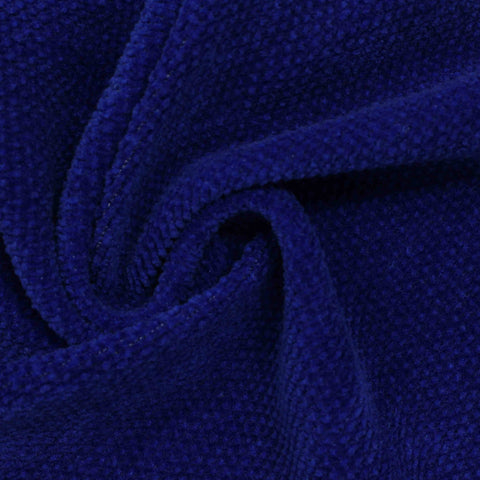 Blue Marl Chenille, Poly-Viscose