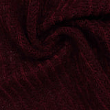 Jacquard 100% Polyester Chenille Fabric, 245 gsm, 157 cm — Red