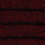Red Horizontal-Stripe Jersey Knit, Polyester