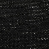 Black Marl Interlock Knit, Polyester