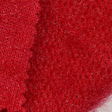 100% Polyester Jersey Knit Fabric, 278 gsm, 150 cm — Red — texture