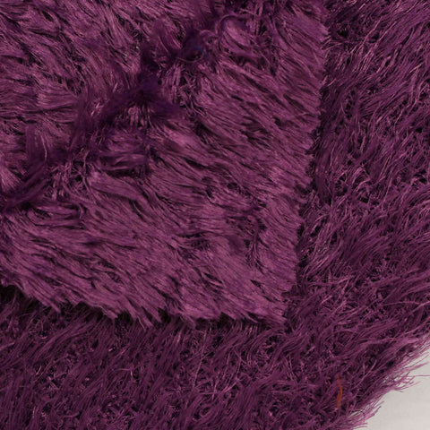 Polyester Stretch Linen-Look Fabric, 317 gsm, 163 cm — Purple