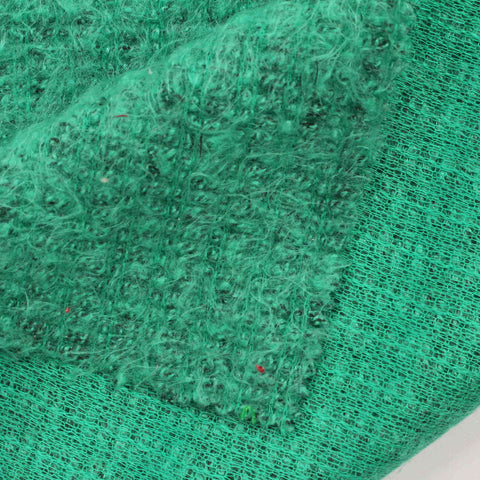 Acrylic Polyester Interlock Knit Fabric, 280 gsm, 120 cm — Green