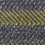 Yellow Zigzag French Terry, Poly-Viscose — texture