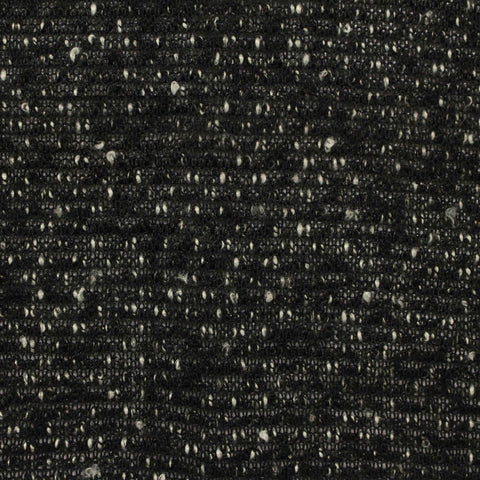 Black Marl French Terry, Poly-Acrylic