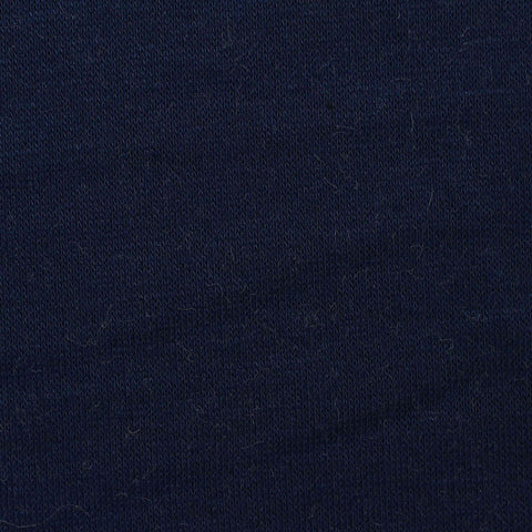 Polyester Viscose Scuba Knit Fabric, 415 gsm, 150 cm — Navy