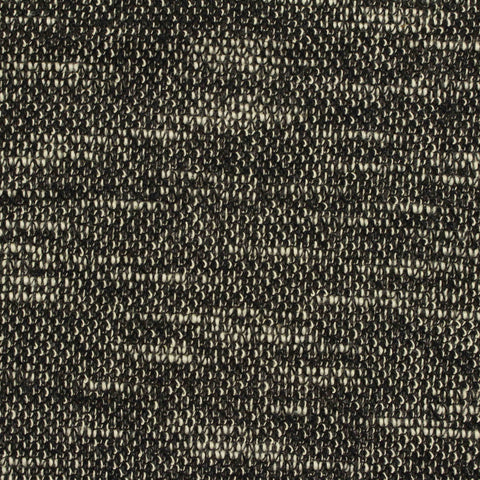 Black Marl Knit, Poly-Viscose, 220 gsm, 150 cm