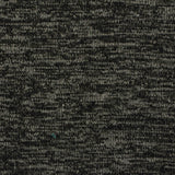 Black Heathered-Marl Jersey Knit, Viscose-Poly