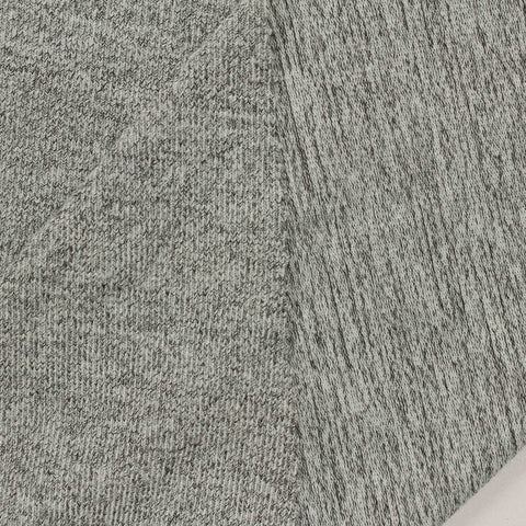 Dark Grey Marl Jersey Knit, Polyester, 190 gsm, 150 cm, ref EF-209059