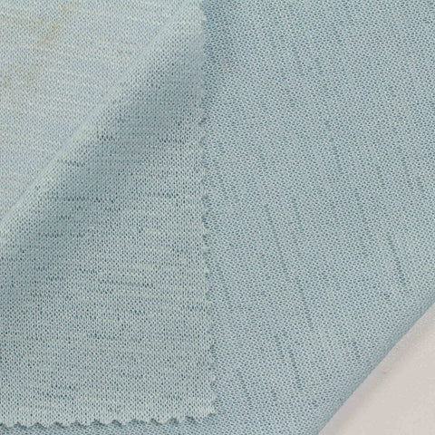 100% Polyester Linen-Look Fabric, 150 gsm, 150 cm — Grey