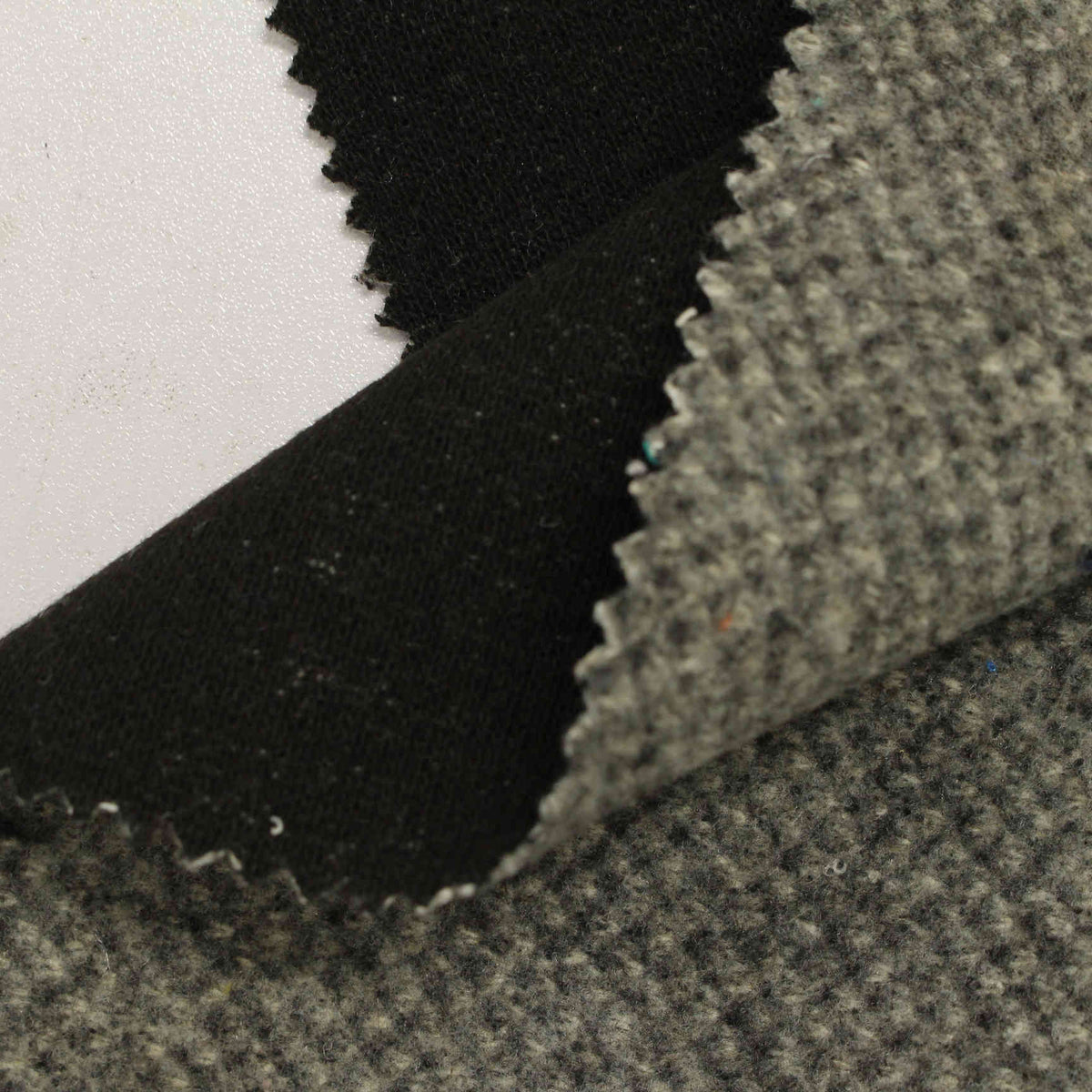 Heather Grey Marl Jersey Knit, Polyester, 397 gsm
