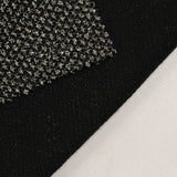 White Textured-Fleck Jersey Knit, Polyester