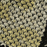 Jacquard 100% Polyester Jersey Knit Fabric, 358 gsm, 150 cm — Black — texture