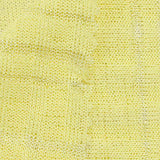 Light Yellow Grid Rib Knit, Polyester — texture