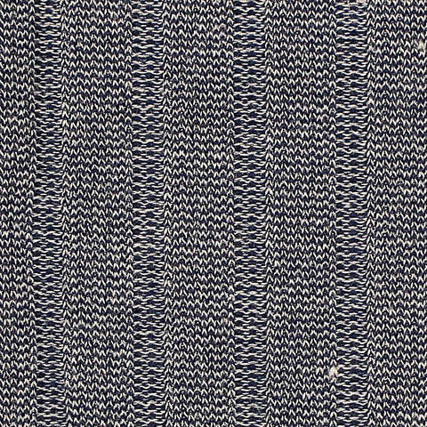 Blue Textured Interlock Knit, Viscose-Poly