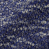 Blue Marl Linen-Look, Poly-Viscose — texture