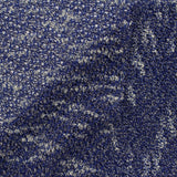 Blue Marl Linen-Look, Poly-Viscose