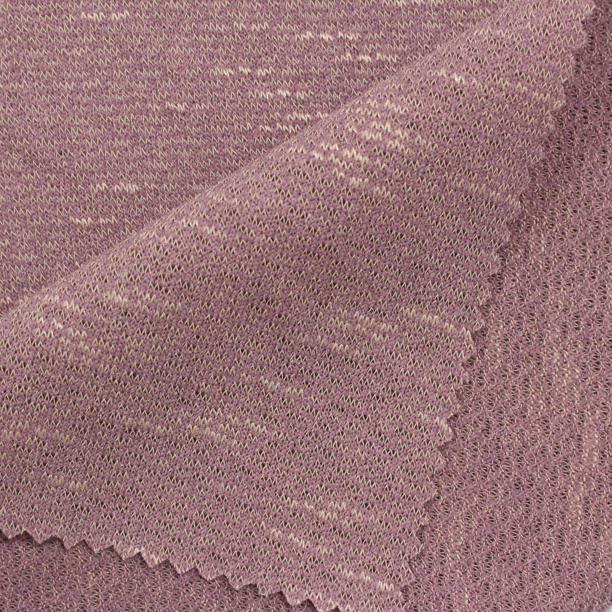 Purple Marl Linen-Look, Poly-Viscose, 203 gsm