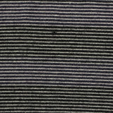 Black Horizontal-Stripe Jersey Knit, Viscose-Nylon