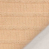 Acrylic Stretch Rib Knit Fabric, 230 gsm, 175 cm — Orange — texture