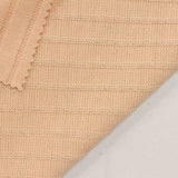 Acrylic Stretch Rib Knit Fabric, 230 gsm, 175 cm — Orange
