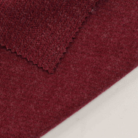 Burgundy Marl Mesh, Polyester