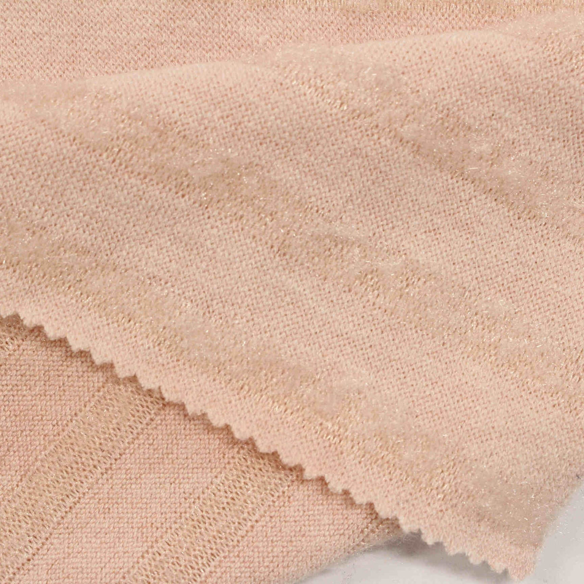 Light Pink Tone-on-Tone Jersey Knit, Polyester