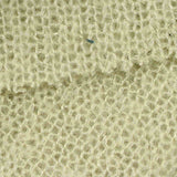 Brushed Acrylic Polyester Jersey Knit Fabric, 173 gsm, 145 cm — Khaki — texture