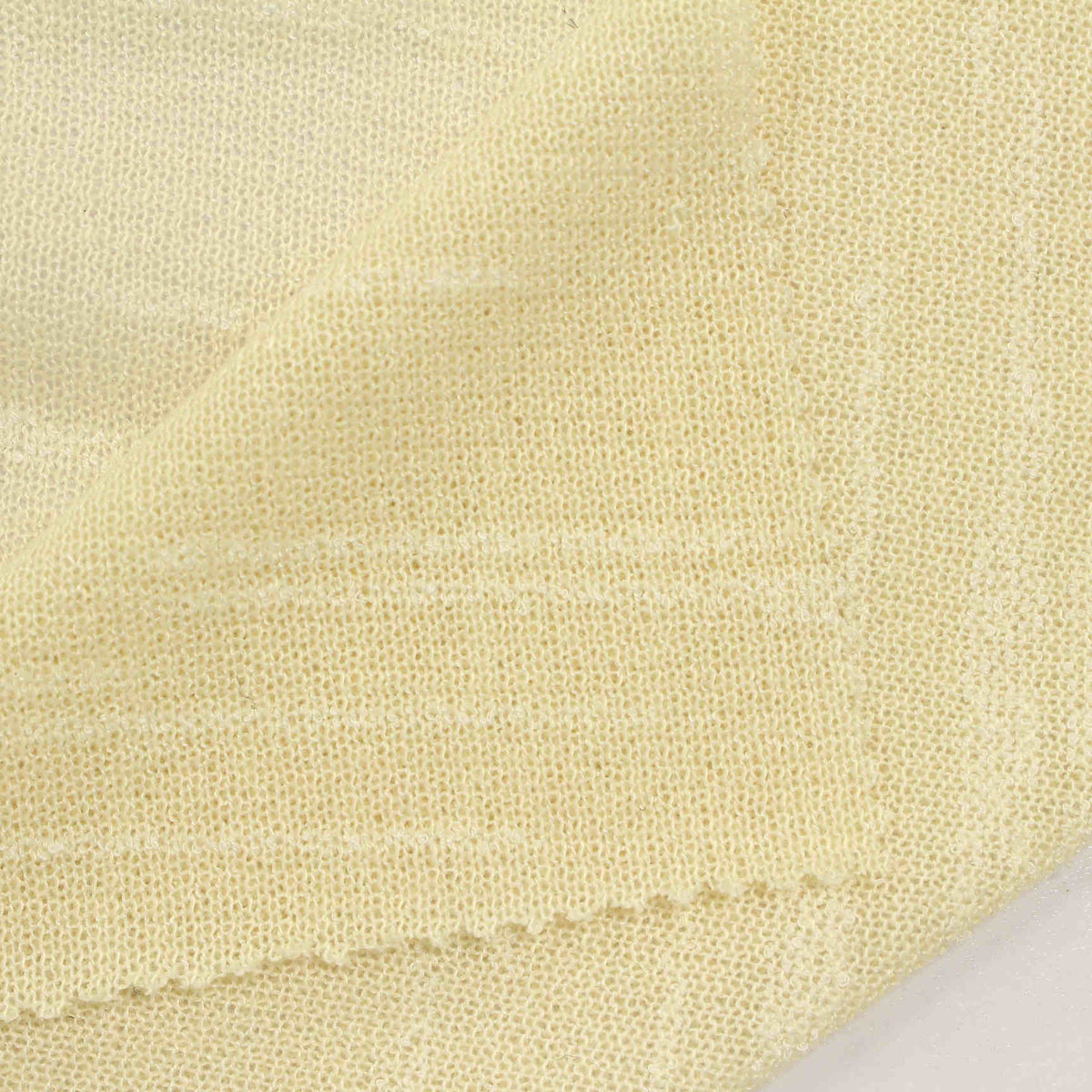 Polyester Viscose Jersey Knit Fabric, 169 gsm, 150 cm — Yellow