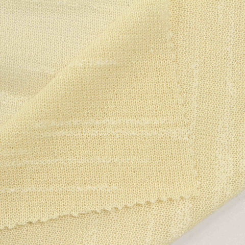 Polyester Viscose Jersey Knit Fabric, 169 gsm, 150 cm — Yellow