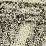Off-White Horizontal-Stripe Jersey Knit, Poly-Viscose — texture