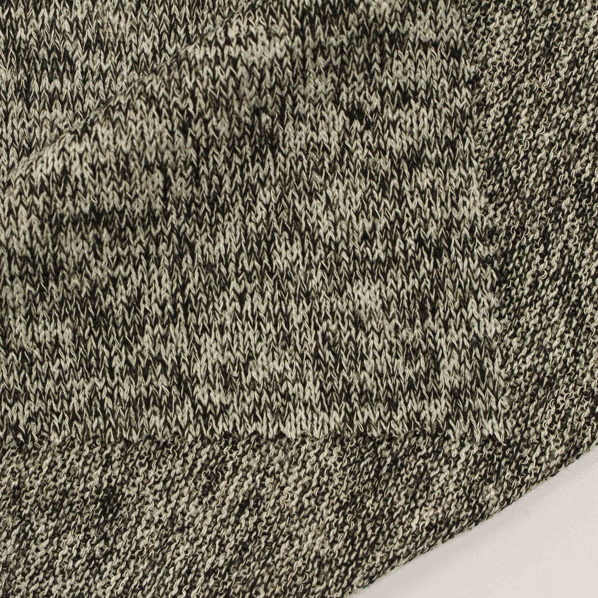 Black Marl Jersey Knit, Polyester, 200 gsm, 152 cm