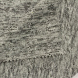 Black Marl Jersey Knit, Viscose-Poly