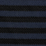 Dark Blue Stripes Jersey Knit, Polyester