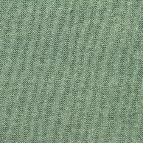 Green Marl Jersey Knit, Polyester, 194 gsm