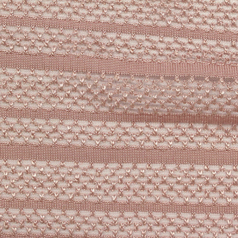 Pink Horizontal-Band Jacquard, Polyester, 270 gsm