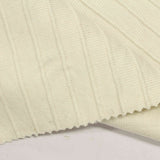 Viscose Nylon Blend Stretch Knit Fabric, 637 gsm, 150 cm — Beige