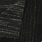 Black Marl Interlock Knit, Polyester