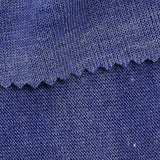 Blue Heathered-Marl Jersey Knit, Poly-Viscose — texture