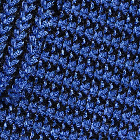 Blue Geometric Jacquard, Polyester, 281 gsm