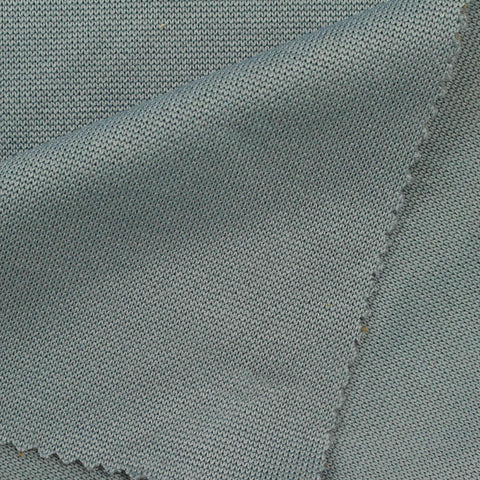 100% Polyester Scuba Knit Fabric, 346 gsm, 150 cm — Grey