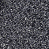 Dark Blue Marl Rib Knit, Polyester — texture