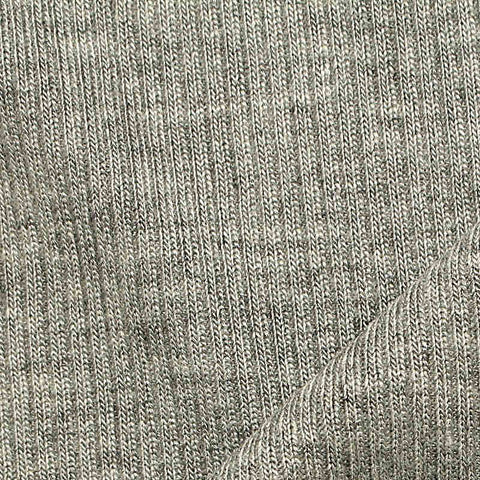 Light Grey Marl Rib Knit, Viscose, 181 gsm