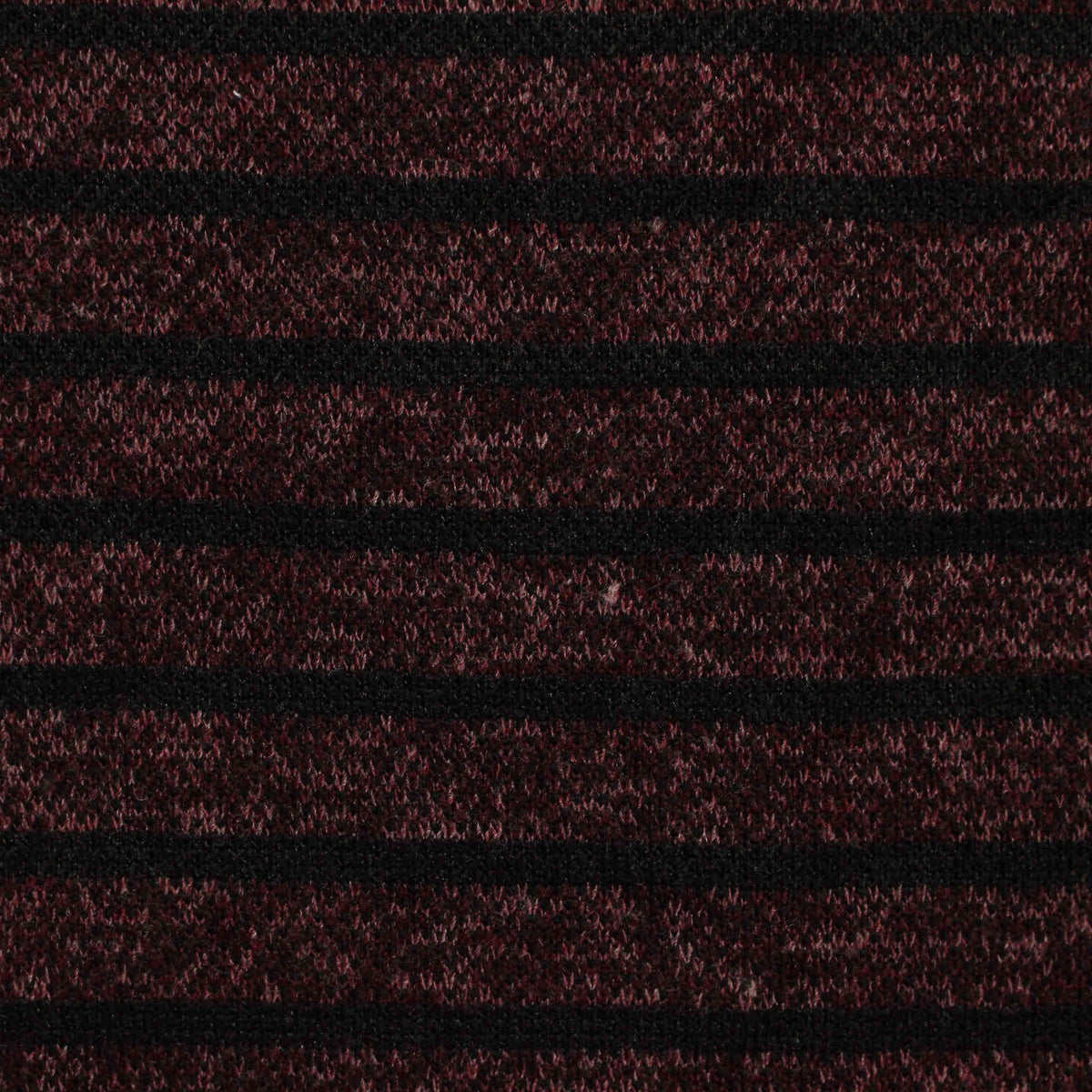 Black Stripes Knit, Polyester, 310 gsm