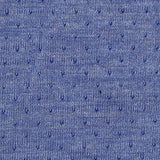 Blue Dot Interlock Knit, Poly-Viscose — texture