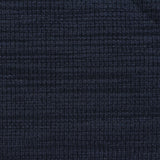 Dark Blue Marl Piqué Knit, Poly-Viscose