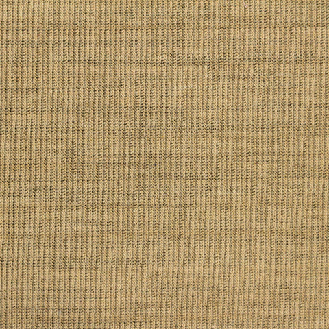 Beige Horizontal-Stripe Velvet, Polyester