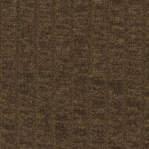 Brown Tone-on-Tone Rib Knit, Polyester